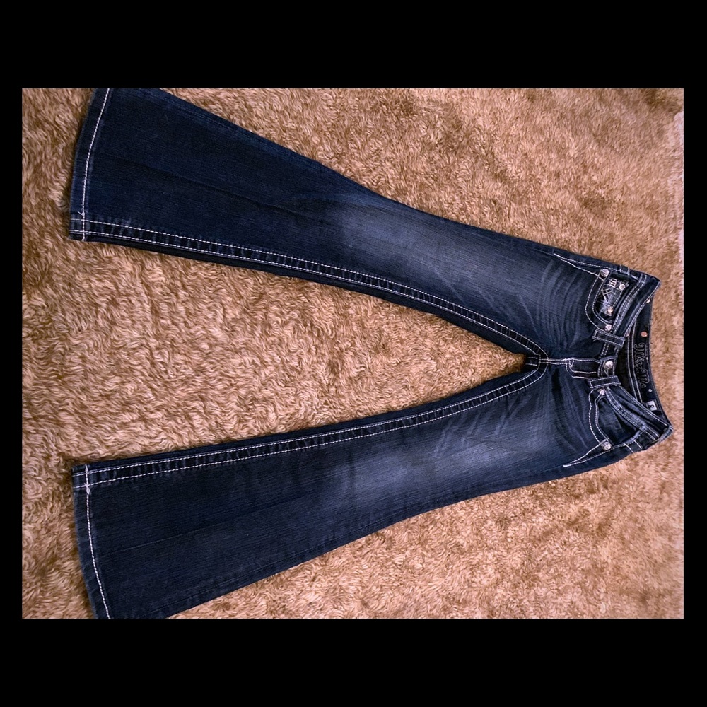 Girls miss me bootcut jeans sz 8 EUC